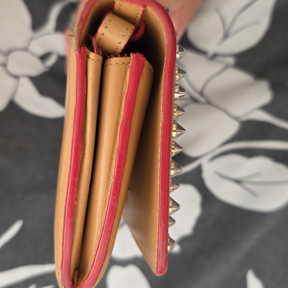 Christian LOUBOUTIN MACARON Wallet/Wristlet w/Box,Dust Bag - Picture 8 of 15